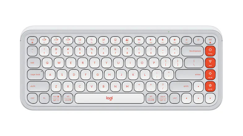 Logitech POP Icon Keys Wireless Keyboard with Customisable Action Keys - Off White (920-013084) Logitech POP Icon Keys Wireless Keyboard with Customisable Action Keys - Off White (920-013084)