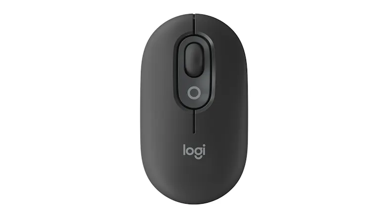 Logitech POP Wireless Mouse with Customizable Button - Graphite Logitech POP Wireless Mouse with Customizable Button - Graphite