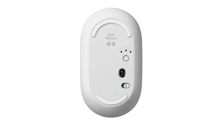 Logitech POP Wireless Mouse with Customizable Button - Off White Logitech POP Wireless Mouse with Customizable Button - Off White