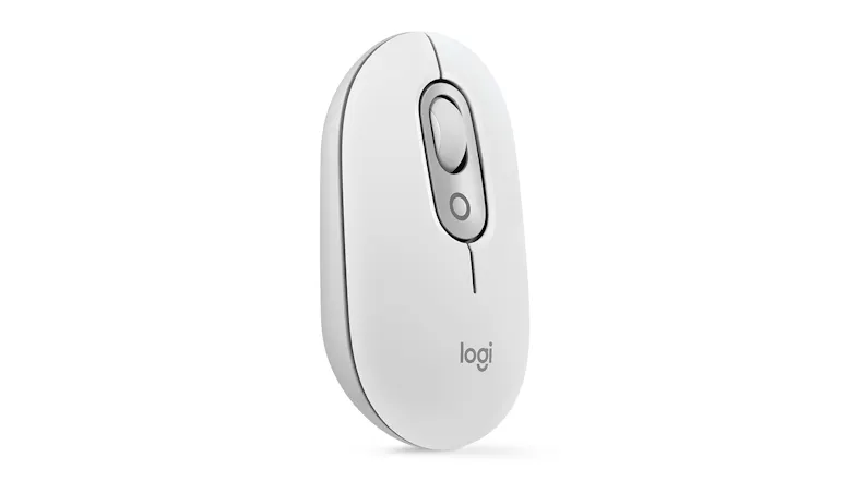 Logitech POP Wireless Mouse with Customizable Button - Off White Logitech POP Wireless Mouse with Customizable Button - Off White