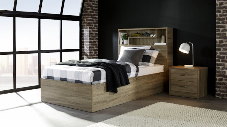 Edge King Single Gas Lift Storage Bed Frame Edge King Single Gas Lift Storage Bed Frame