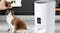 PaWz Dual Bowl Automatic Pet Feeder with App Connectivity, Camera 9L - White PaWz Dual Bowl Automatic Pet Feeder with App Connectivity, Camera 9L - White