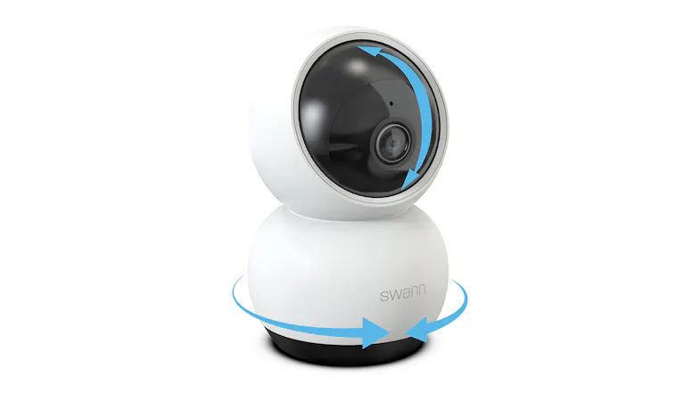 Swann EVO 2K Indoor Wired Pan & Tilt Security Camera with Wi-Fi Connectivity Swann EVO 2K Indoor Wired Pan & Tilt Security Camera with Wi-Fi Connectivity