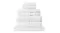 Royal Comfort Zero Twist Cotton Towel Pack 8 Piece - White Royal Comfort Zero Twist Cotton Towel Pack 8 Piece - White