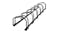Monvelo 6 Space Outdoor Ground Bike Rack Monvelo 6 Space Outdoor Ground Bike Rack