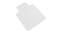 Marlow Plastic Office Chair Mat with Cleats 120 x 90cm - Clear Marlow Plastic Office Chair Mat with Cleats 120 x 90cm - Clear