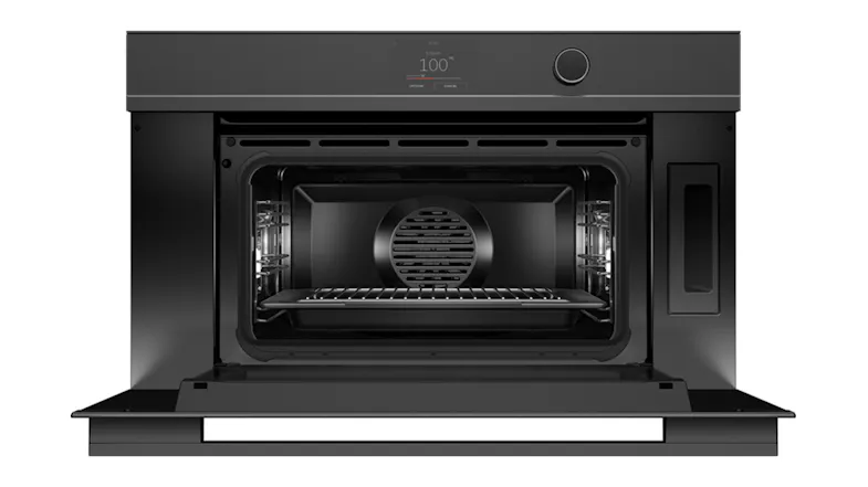 Fisher & Paykel 76cm Built-In Compact Steam Oven with 23 Functions - Black (Series 9/OS76NDTDB1) Fisher & Paykel 76cm Built-In Compact Steam Oven with 23 Functions - Black (Series 9/OS76NDTDB1)