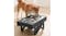 PaWz Adjustable Elevated Pet Food Stand and Bowls - Black PaWz Adjustable Elevated Pet Food Stand and Bowls - Black