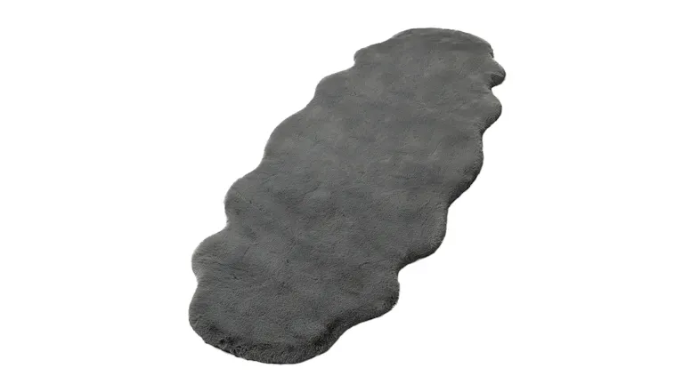 Marlow Ultra Soft Faux Fur Décor Rug - Grey Marlow Ultra Soft Faux Fur Décor Rug - Grey