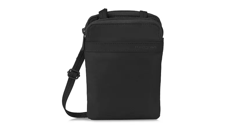 Hedgren "Rupee" RFID Protected Passport Holder - Black Hedgren "Rupee" RFID Protected Passport Holder - Black