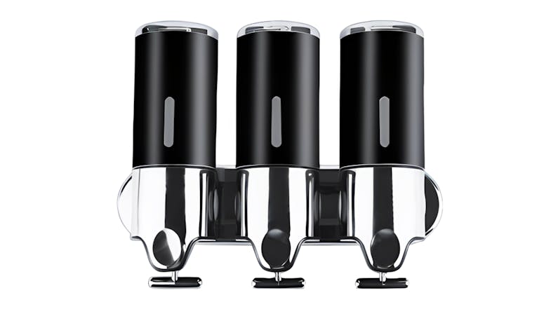 Sello Wall Mounted Soap Dispenser for Kitchens, Bathrooms - Black Sello Wall Mounted Soap Dispenser for Kitchens, Bathrooms - Black