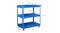 Traderight 3 Tier Garage Workshop Cart - Blue Traderight 3 Tier Garage Workshop Cart - Blue