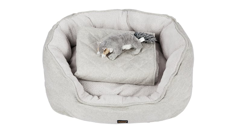 PaWz Doggy Cuddle Pet Bedding Set Extra Large 3pcs. - Beige PaWz Doggy Cuddle Pet Bedding Set Extra Large 3pcs. - Beige