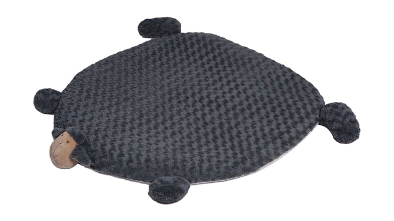 PaWz Squeaky Pet Cushion 82 x 76cm - Charcoal Lamby PaWz Squeaky Pet Cushion 82 x 76cm - Charcoal Lamby