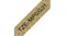 Brother TZe-MPGG31 Black On Gold Pattern Labelling Tape - 12mm x 4m Brother TZe-MPGG31 Black On Gold Pattern Labelling Tape - 12mm x 4m