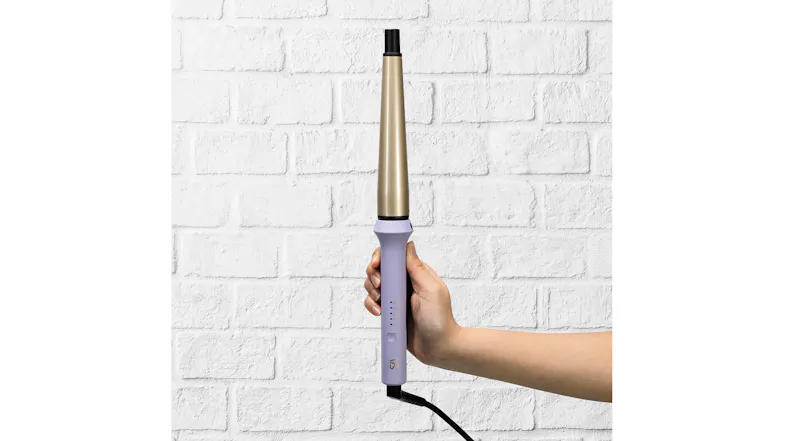 VS Sassoon Smooth Fusion Conical Wand Hair Curler - Purple/Gold (VSC42RA) VS Sassoon Smooth Fusion Conical Wand Hair Curler - Purple/Gold (VSC42RA)