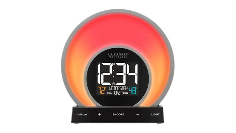 La Crosse Soluna Ambient LED Light Alarm Clock La Crosse Soluna Ambient LED Light Alarm Clock
