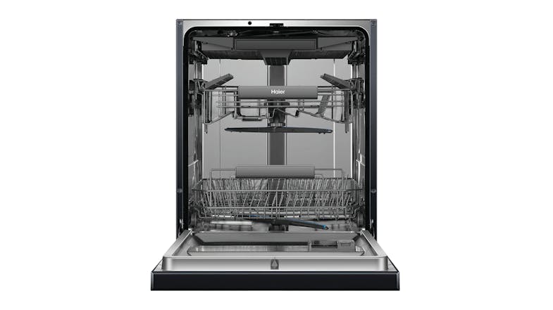Haier 15 Place Setting Dishwasher - Built-Under with 8 Programs - Black (600 Series/HDW15U3B1) Haier 15 Place Setting Dishwasher - Built-Under with 8 Programs - Black (600 Series/HDW15U3B1)