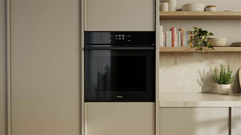 Haier 60cm Built-In Steam Oven with 20 Functions - Black (600 Series/HWO60S20TTPB5) Haier 60cm Built-In Steam Oven with 20 Functions - Black (600 Series/HWO60S20TTPB5)