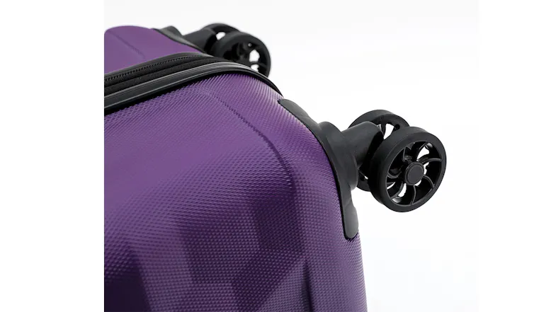 Tosca "Bahamas" Hardshell Suitcase 64cm - Purple Tosca "Bahamas" Hardshell Suitcase 64cm - Purple