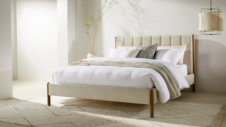 Benton King Fabric Bed Frame Benton King Fabric Bed Frame