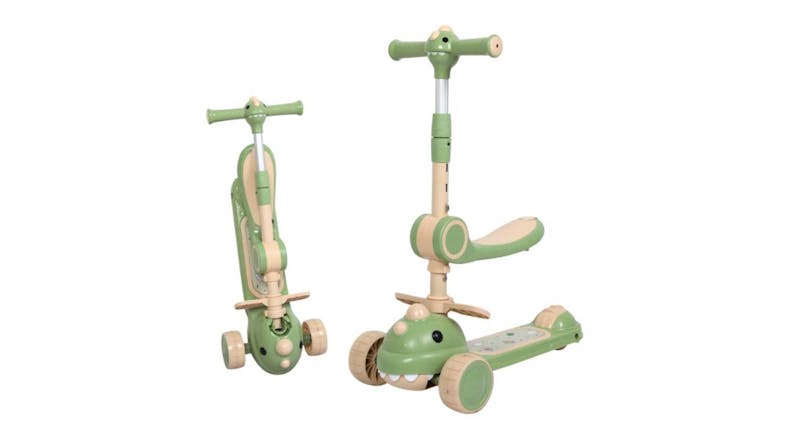 Bopeep Three Wheeled Children's Scooter - Green Bopeep Three Wheeled Children's Scooter - Green