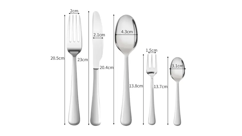 TOQUE CUTLERY SET SS 30PCS TOQUE CUTLERY SET SS 30PCS