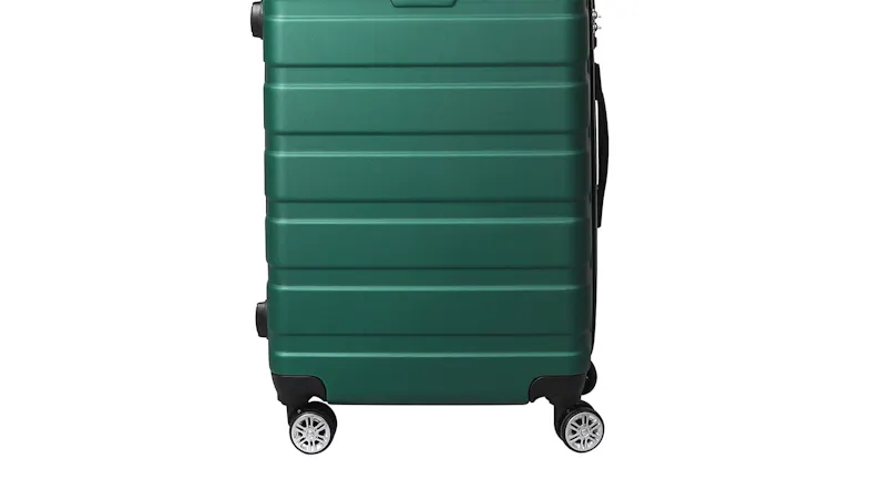 Slimbridge Designed Carry-On Hard Luggage Case 50cm - Green Slimbridge Designed Carry-On Hard Luggage Case 50cm - Green