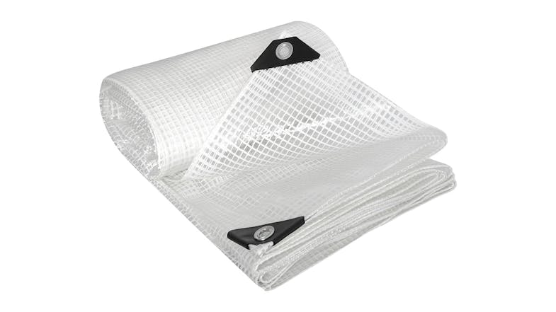 Manan Heavy Duty Tarpaulin 6 x 7m - Transparent Manan Heavy Duty Tarpaulin 6 x 7m - Transparent