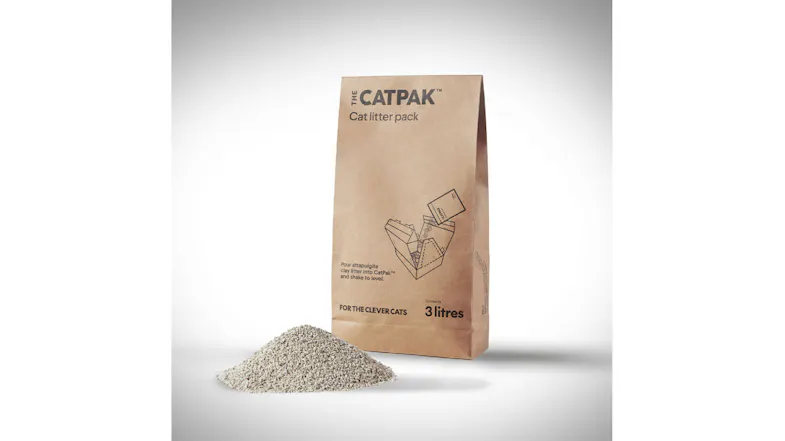 The CatPak Biodegradable Litter Box Starter Kit The CatPak Biodegradable Litter Box Starter Kit