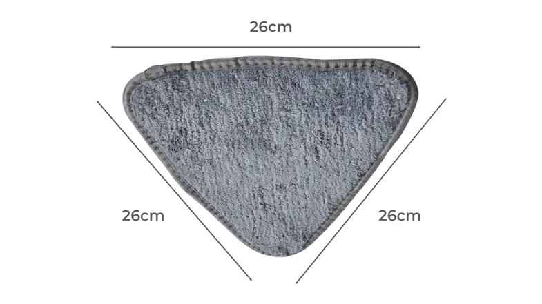 Cleanflo 360° Spinning Mophead Replacement Set 5pcs. Cleanflo 360° Spinning Mophead Replacement Set 5pcs.