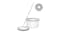 Cleanflo Spinning Mop and Bucket Set – White Cleanflo Spinning Mop and Bucket Set – White