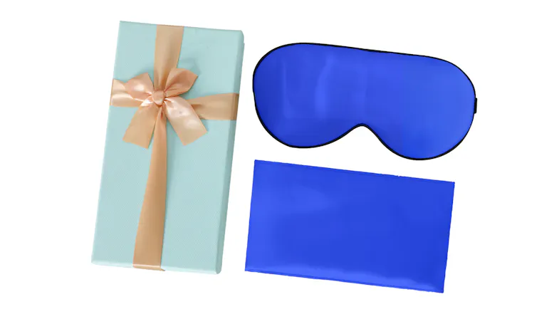 Dreamz Mulberry Silk Pillowcase and Eyemask Gift Set - Vivid Blue Dreamz Mulberry Silk Pillowcase and Eyemask Gift Set - Vivid Blue