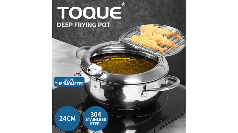 TOQUE 24CM JAPANESE DEEP FRYING POT TOQUE 24CM JAPANESE DEEP FRYING POT
