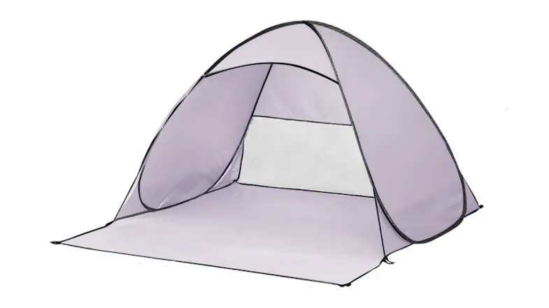 Mountview 4 Person Pop-Up Shelter Tent with Cover - Grey Mountview 4 Person Pop-Up Shelter Tent with Cover - Grey