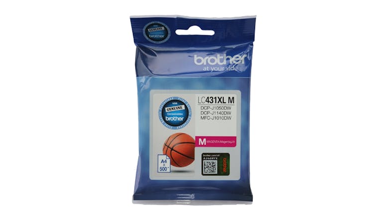 Brother LC431XLM Magenta High Yield Printer Ink Cartridge Brother LC431XLM Magenta High Yield Printer Ink Cartridge