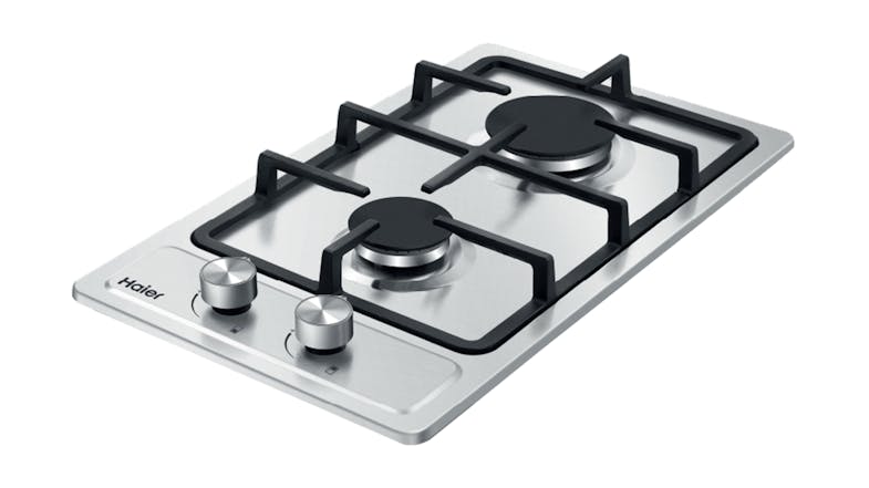 Haier 30cm 2 Burner Gas Cooktop - Stainless Steel (500 Series/HCG302WFCX3) Haier 30cm 2 Burner Gas Cooktop - Stainless Steel (500 Series/HCG302WFCX3)