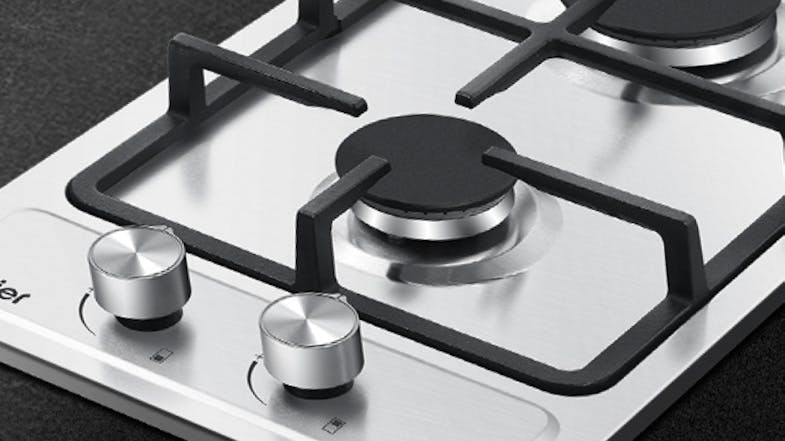Haier 30cm 2 Burner Gas Cooktop - Stainless Steel (500 Series/HCG302WFCX3) Haier 30cm 2 Burner Gas Cooktop - Stainless Steel (500 Series/HCG302WFCX3)