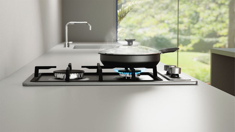 Haier 30cm 2 Burner Gas Cooktop - Stainless Steel (500 Series/HCG302WFCX3) Haier 30cm 2 Burner Gas Cooktop - Stainless Steel (500 Series/HCG302WFCX3)