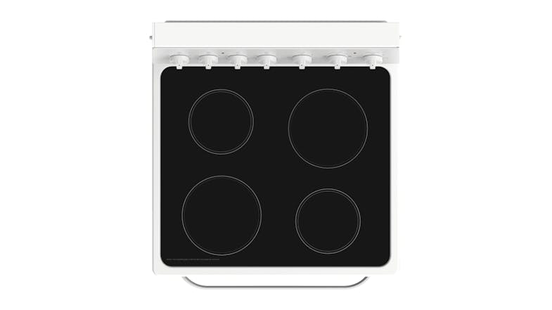 Haier 60cm Freestanding Oven with Ceramic Cooktop - White (HOR60S9CERW1) Haier 60cm Freestanding Oven with Ceramic Cooktop - White (HOR60S9CERW1)