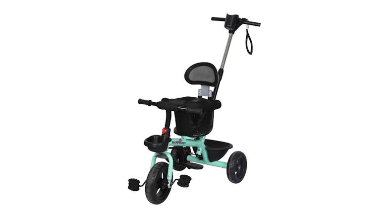 Bopeep Children's Assisted Tricycle with Storage Basket, Adjustable Help Handle Bopeep Children's Assisted Tricycle with Storage Basket, Adjustable Help Handle