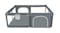 Bopeep Secure Mesh Baby Playpen with Storage Pocket, Zipper Doors 180 x 150 x 66cm - Dark Grey Bopeep Secure Mesh Baby Playpen with Storage Pocket, Zipper Doors 180 x 150 x 66cm - Dark Grey