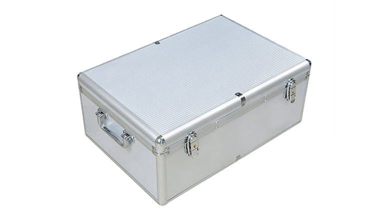 Sello Aluminium CD/DVD Storage Chest with Plastic Dist Sleeves 500pcs. - Silver Sello Aluminium CD/DVD Storage Chest with Plastic Dist Sleeves 500pcs. - Silver