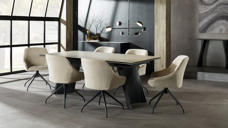 Afinity 7 Piece Extension Dining Suite Afinity 7 Piece Extension Dining Suite