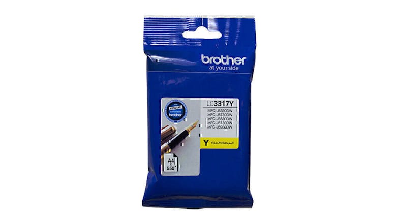 Brother LC3317 Yellow Printer Ink Cartridge Brother LC3317 Yellow Printer Ink Cartridge