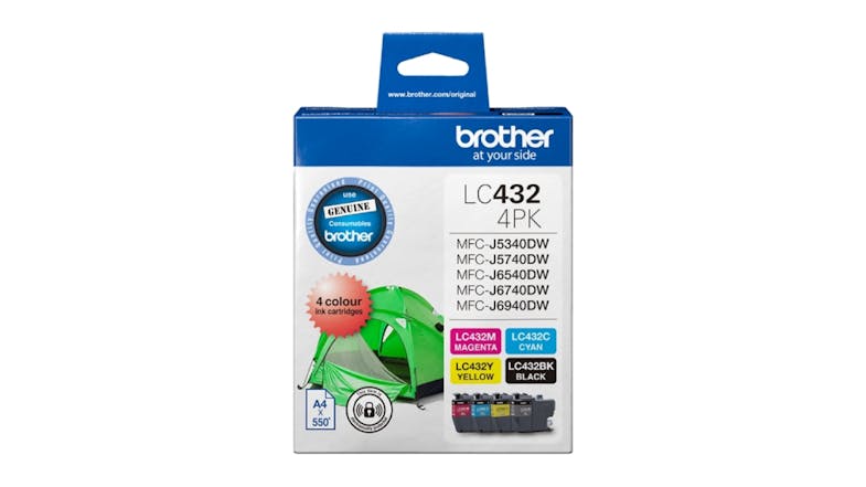 Brother 432 Full Colour Printer Ink Value Pack Brother 432 Full Colour Printer Ink Value Pack