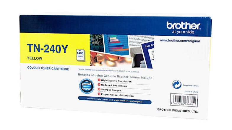 Brother TN240 Yellow Printer Toner Cartridge Brother TN240 Yellow Printer Toner Cartridge