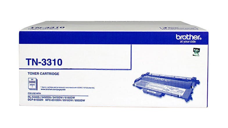 Brother TN3310 Black High Yield Printer Toner Cartridge Brother TN3310 Black High Yield Printer Toner Cartridge
