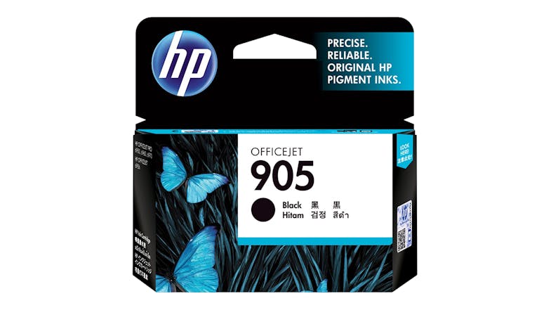 HP #905 Black Printer Ink Cartridge 8ml T6M01AA HP #905 Black Printer Ink Cartridge 8ml T6M01AA