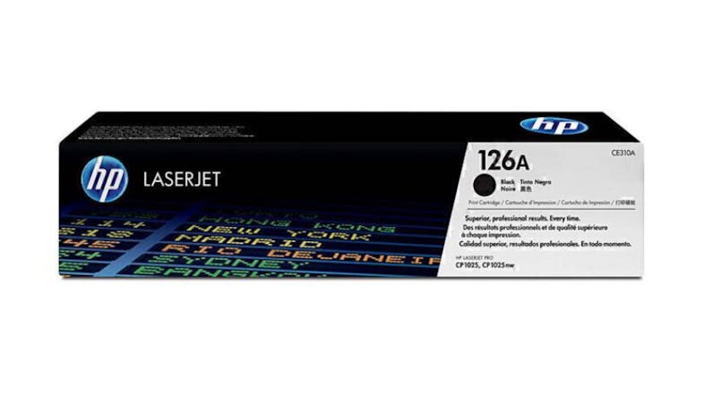 HP #126A Black Original LaserJet Printer Toner Cartridge CE310A HP #126A Black Original LaserJet Printer Toner Cartridge CE310A